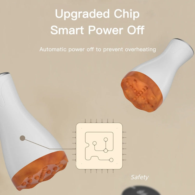 Acupuncture Stone Electric Hot Compress Vibrating Massager Whole Body Universal 9-speed Adjustable Gua Sha Apparatus(Red) - free shipping - PMC TechLife - Order now!