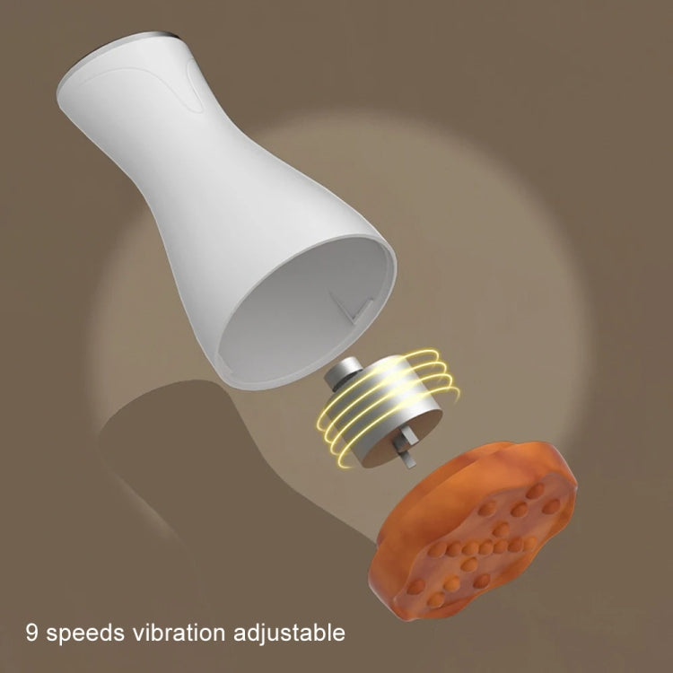 Acupuncture Stone Electric Hot Compress Vibrating Massager Whole Body Universal 9-speed Adjustable Gua Sha Apparatus(Black) - free shipping - PMC TechLife - Order now!