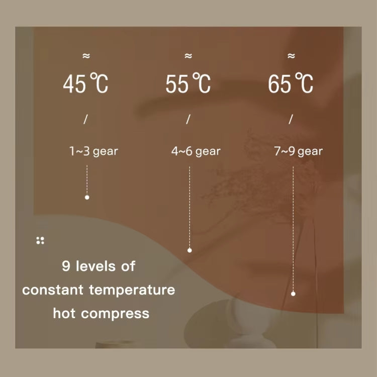 Acupuncture Stone Electric Hot Compress Vibrating Massager Whole Body Universal 9-speed Adjustable Gua Sha Apparatus(Black) - free shipping - PMC TechLife - Order now!