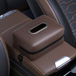 Car Seat Armrest Tissue Box Sun Visor Seat Back Hanging Paper Bag(Brown) - Stowing Tidying by PMC TechLife | Online Shopping South Africa | PMC TechLife | Buy Now Pay Later Mobicred