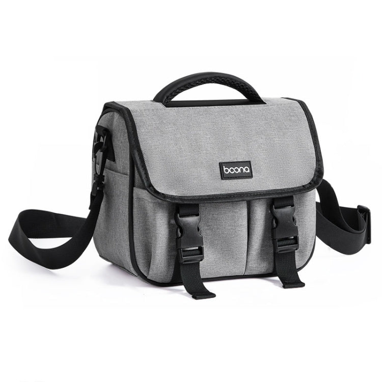 Baona BN-H017 Photography SLR / Micro Single Cross-Body Camera Storage Bag, Color: M Gray - free shipping - PMC TechLife - Order now!