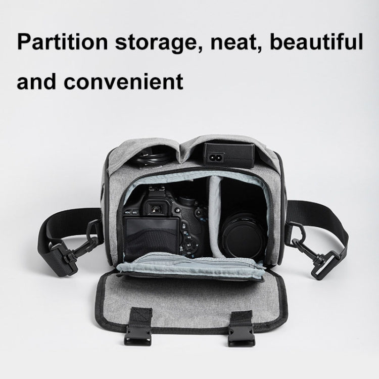 Baona BN-H017 Photography SLR / Micro Single Cross-Body Camera Storage Bag, Color: M Black
