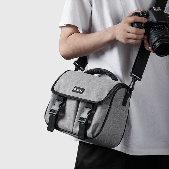 Baona BN-H017 Photography SLR / Micro Single Cross-Body Camera Storage Bag, Color: M Black