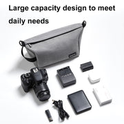 Baona BN-H012 Multifunctional Outdoor Crossbody Digital Camera Bag Lens Protection Bag(Grey)