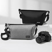 Baona BN-H012 Multifunctional Outdoor Crossbody Digital Camera Bag Lens Protection Bag(Grey)