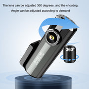 WIFI Mobile Phone 2K Ultra-Clear 360-Degree Rotating Driving Recorder, Version: USB Short Line(No TF Card)
