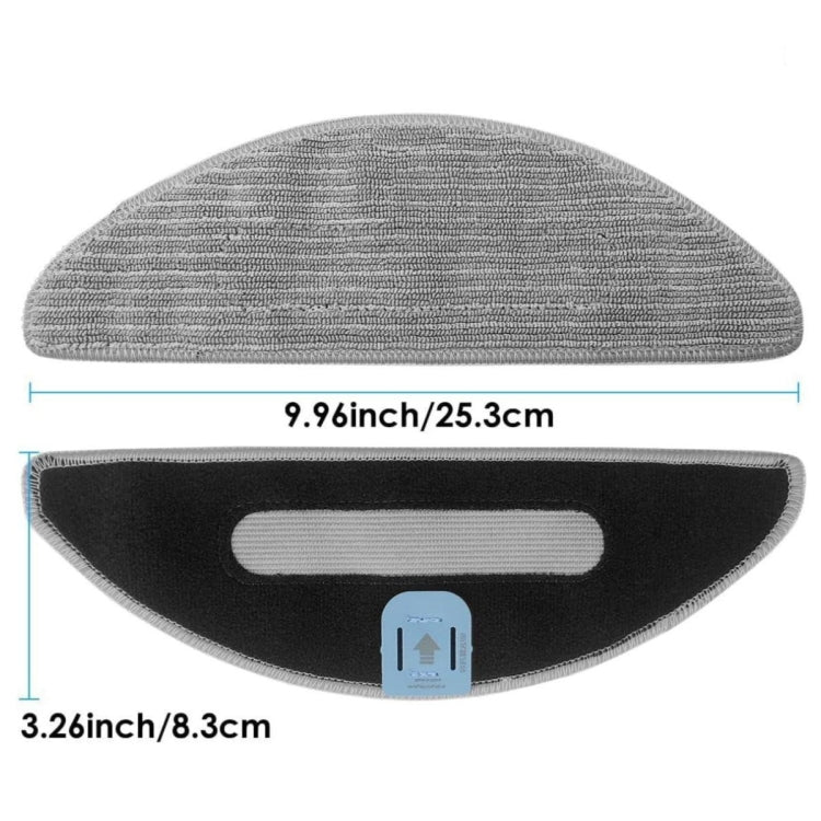 For iRobot Roomba Combo i5 / i5+ / j5 / j5+ Robot Vacuum And Mop Replacement Parts 2pcs Edge Brush