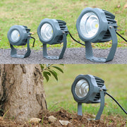 LED Flood Light COB Outdoor Water-resistant Spotlight Billboard Lights Garden Lamp, Color: 5W 2 Color Select 1