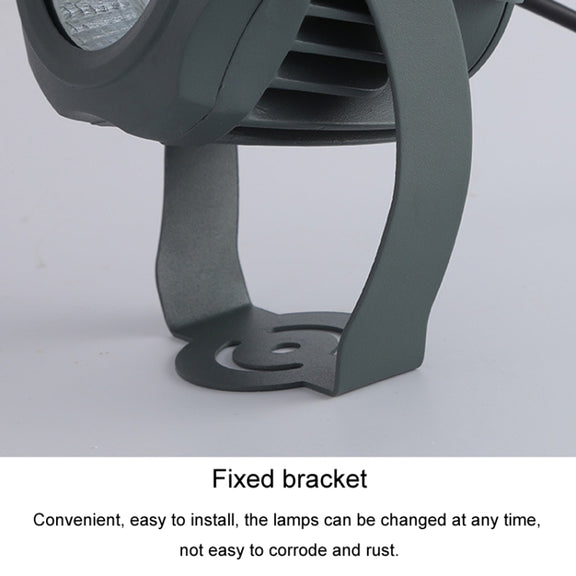 LED Flood Light COB Outdoor Water-resistant Spotlight Billboard Lights Garden Lamp, Color: 5W 2 Color Select 1
