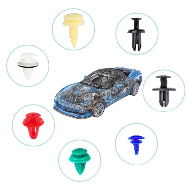 925pcs /Set Universal Automotive Fasteners Rivets Fender Expansion Screws - Nuts & Bolts by PMC Jewellery | Online Shopping South Africa | PMC Jewellery | Buy Now Pay Later Mobicred