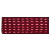 360 LED Beads Red Light Physical Therapy Waist Pad Infrared Fitness Light Therapy Pad US Plug