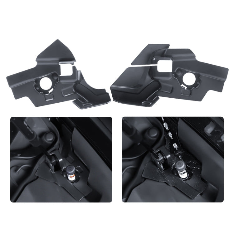 For 2024 Tesla Model 3 Left-hand Drive Front Hood With Full Anti-Blocking Water Channel(2pcs /Set) - Others by PMC TechLife | Online Shopping South Africa | PMC TechLife | Buy Now Pay Later Mobicred