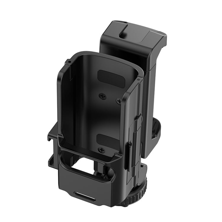 For DJI Osmo Pocket 3 Phone Holder Expansion Bracket With 3 Cold Shoe Port(Black) - free shipping - PMC Jewellery - Order now!