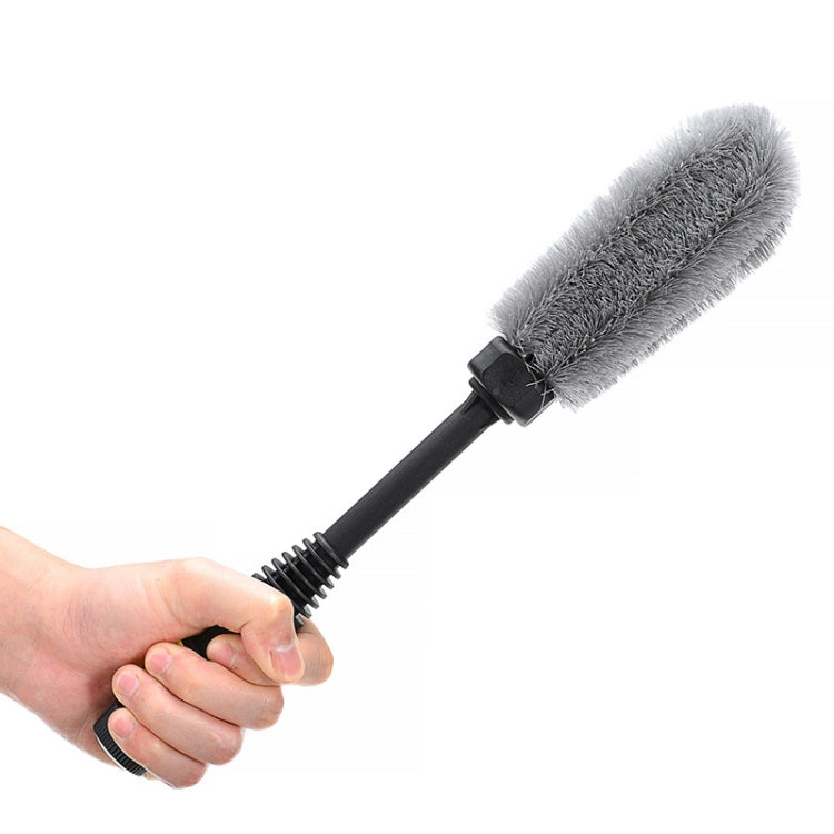 Wheel Hub Brush High Pressure Water-through Soft Bristle Cleaning Brush(40x6x6cm) - Car washing supplies by PMC TechLife | Online Shopping South Africa | PMC TechLife | Buy Now Pay Later Mobicred