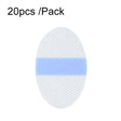20pcs /Pack Oval Large PU Film Silicone Gel Waterproof Breathable Ear Patch - free shipping - PMC TechLife - Order now!