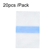 20pcs /Pack Square PU Film Silicone Gel Water-resistant Breathable Ear Patch