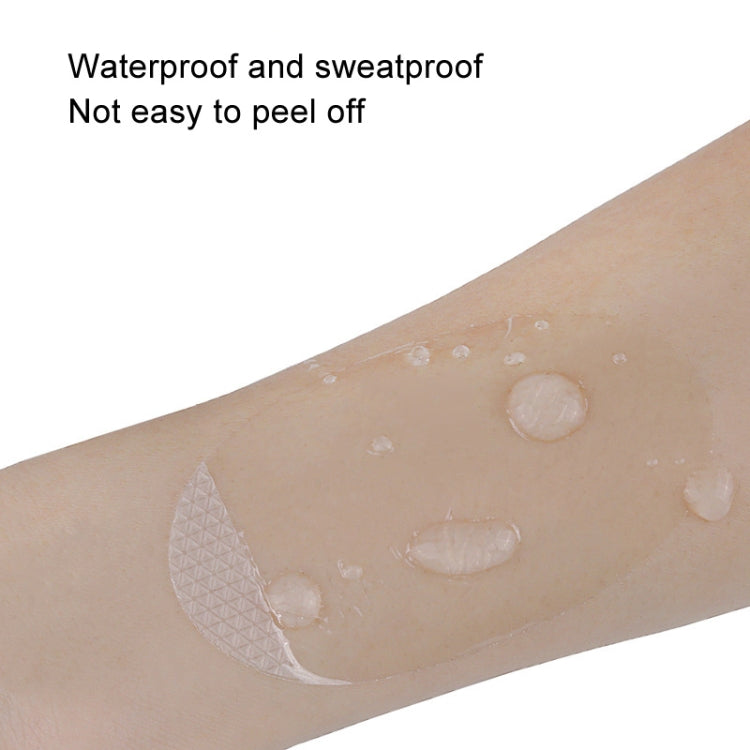 20pcs /Pack Oval Small PU Film Silicone Gel Water-resistant Breathable Ear Patch
