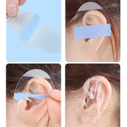 20pcs /Pack Oval Large PU Film Silicone Gel Water-resistant Breathable Ear Patch