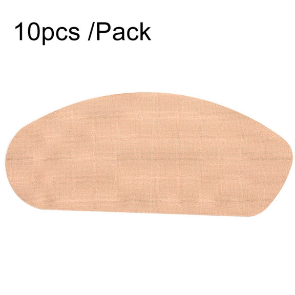 10pcs /Pack Invisible Thigh Stickers Sweat-proof and Friction-proof Thigh Pressure Relief Patches, Color: Skin Color Stretch Fabric