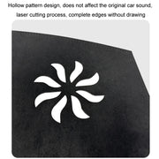 For 2024 Tesla Model 3 Rearwindow Car Suede Light-Proof Pad
