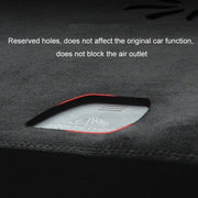 For 2024 Tesla Model 3 Rearwindow Car Suede Light-Proof Pad