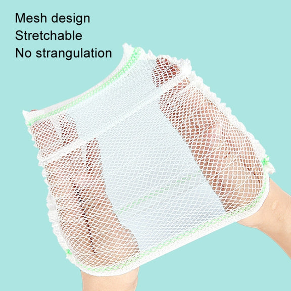 PICC Mesh Bandage Cover IOL Placement Fixation Nursing Isolation Mesh, Color: Red Edge M For 9-17.5kg