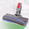 For Dyson V10 Slim / V12 Slim Vacuum Cleaner Floor Brush Head with Green LED Light - For Dyson Accessories by PMC TechLife | Online Shopping South Africa | PMC TechLife | Buy Now Pay Later Mobicred