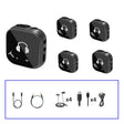 5.8G Wireless In Ear Monitor System Dual-Earphone Monitoring Transmitter Receiver, Spec: One To Four - Microphone by PMC TechLife | Online Shopping South Africa | PMC TechLife | Buy Now Pay Later Mobicred