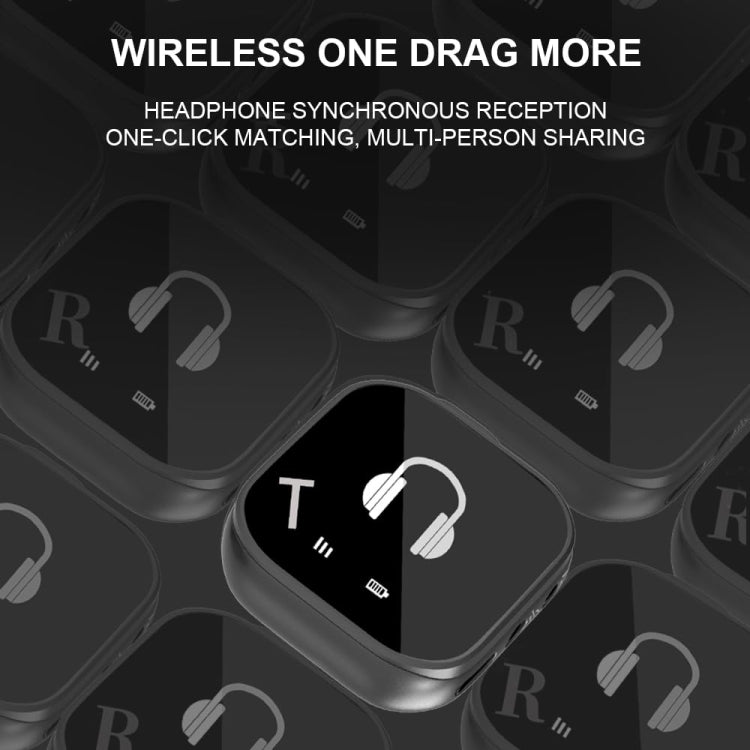 5.8G Wireless In Ear Monitor System Dual-Earphone Monitoring Transmitter Receiver, Spec: One To Four