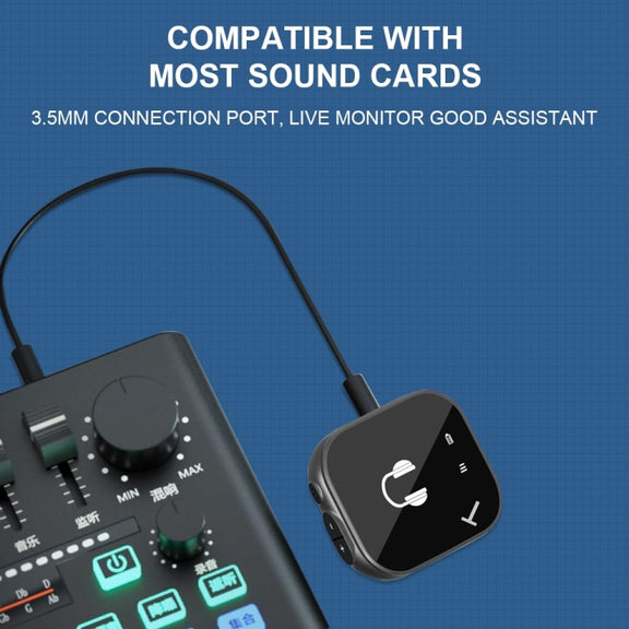 5.8G Wireless In Ear Monitor System Dual-Earphone Monitoring Transmitter Receiver, Spec: One To Four