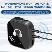 5.8G Wireless In Ear Monitor System Dual-Earphone Monitoring Transmitter Receiver, Spec: One To Four