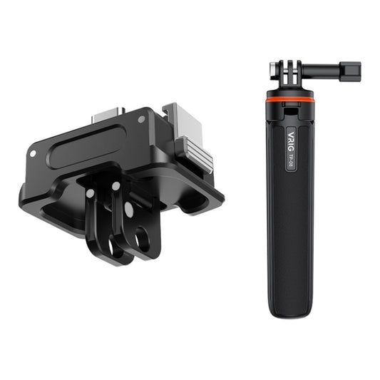 For DJI OSMO Pocket 3 Camera Charging Base Quick Release Mount Adapter With 1/4 Inch Hole, Spec: With Tripod - free shipping - PMC Jewellery - Order now!