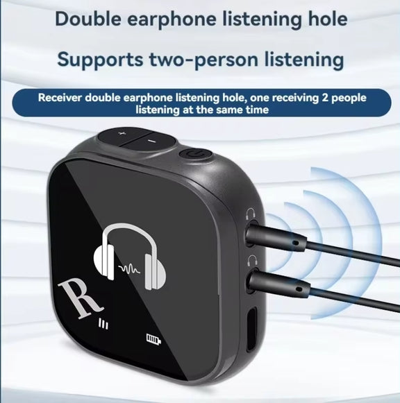 5.8G  Wireless In-ear Monitor System Support Dual-Earphone Monitoring One To Two