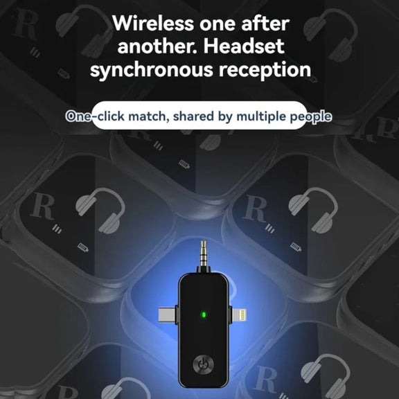 5.8G  Wireless In-ear Monitor System Support Dual-Earphone Monitoring One To Two