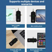 5.8G  Wireless In-ear Monitor System Support Dual-Earphone Monitoring One To Two