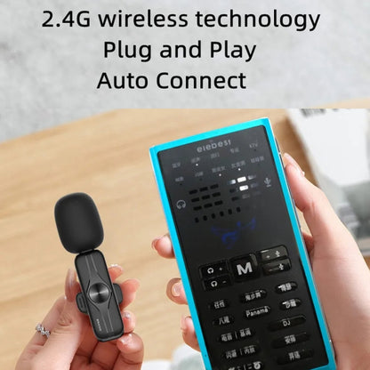 Elebest 3.5mm Wireless Lavalier Microphone Mini Clip-On Mic, Spec: One Drag One Set 2 - free shipping - PMC Jewellery - Order now!