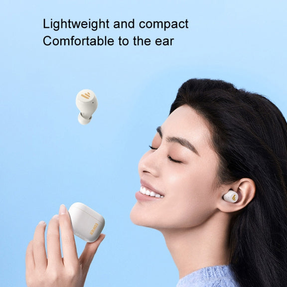 Edifier XS3 In-Ear Bluetooth Earphones Wireless Noise Reduction Sports Wireless Earphones Standard(White)