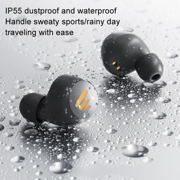 Edifier XS3 In-Ear Bluetooth Earphones Wireless Noise Reduction Sports Wireless Earphones Standard(Gray)