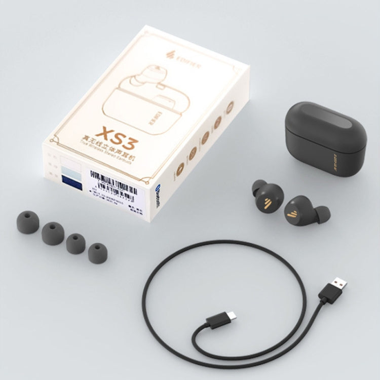 Edifier XS3 In-Ear Bluetooth Earphones Wireless Noise Reduction Sports Wireless Earphones Standard(Gray)