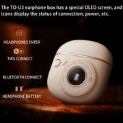 Edifier TO-U3 Plus Noise Reduction Sports Wireless Bluetooth Earphones(White)