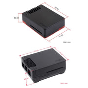 Waveshare 26587 For Raspberry Pi 5 Argon Neo Aluminum Alloy Case, Spec: M.2 Upgraded