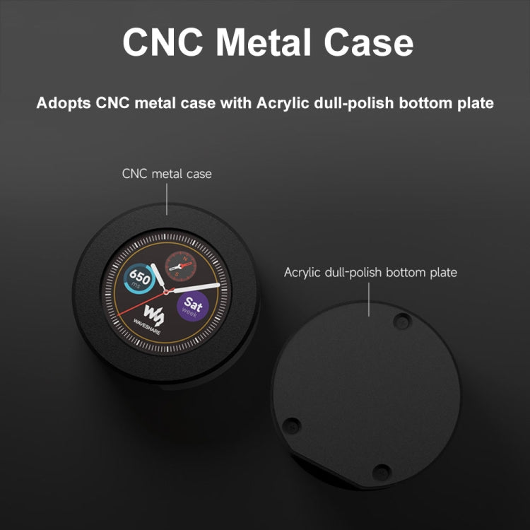 Waveshare 26369 1.28-Inch Round LCD Screen RP2040 MCU Board without Touch - free shipping - PMC TechLife - Order now!