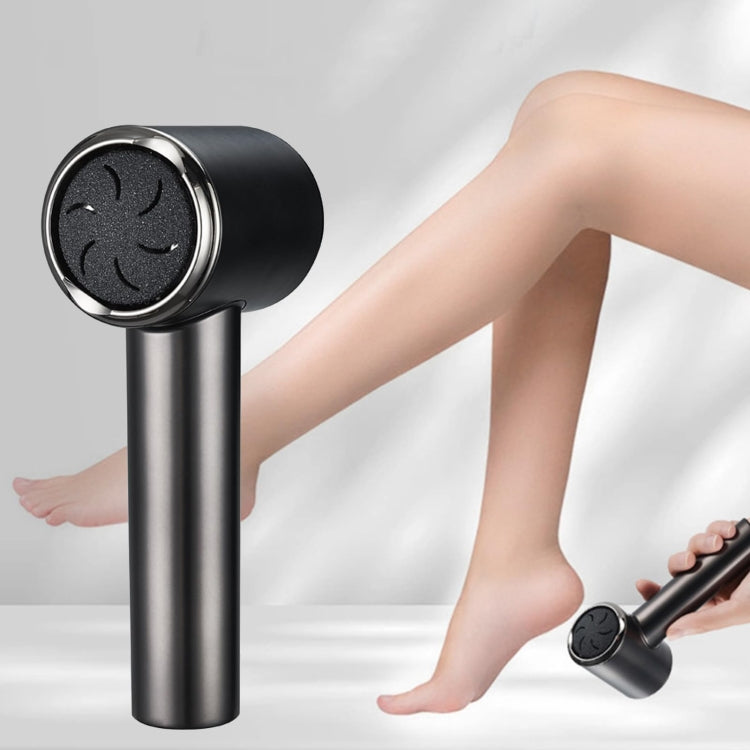 Electric Callus Remover with Vacuum Absorption 2 Speeds Adjustable Water-resistant  Foot Care Tool(Silver)