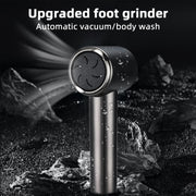 Electric Callus Remover with Vacuum Absorption 2 Speeds Adjustable Water-resistant  Foot Care Tool(Black)