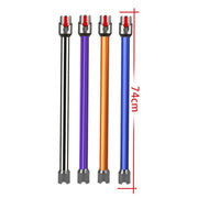 For Dyson V10 Digital Slim / V12 Vacuum Cleaner 74cm Extension Pole Metal Straight Pipe Accessories(Purple)