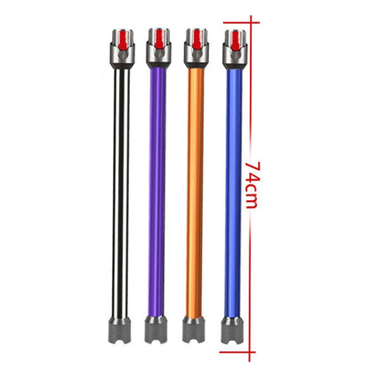For Dyson V10 Digital Slim / V12 Vacuum Cleaner 74cm Extension Pole Metal Straight Pipe Accessories(Black) - free shipping - PMC Jewellery - Order now!