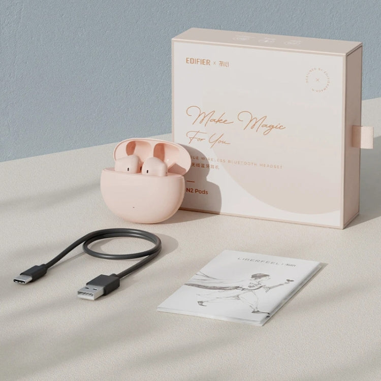 Edifier N2 Pods In-Ear Earbuds Sport Talk Wireless Bluetooth Earphones(White) - free shipping - PMC Jewellery - Order now!