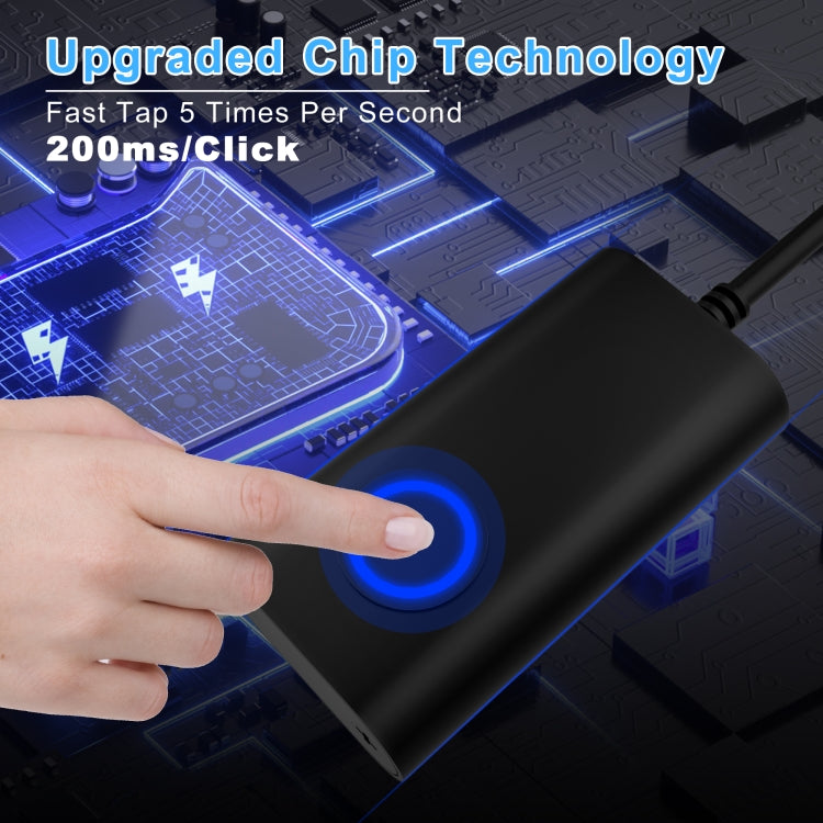 Virtual Mouse Prevents Computer Hibernation Fully Automatic Mouse Movement Paths(Long Strip Black) - Wired Mice by PMC Jewellery | Online Shopping South Africa | PMC Jewellery | Buy Now Pay Later Mobicred