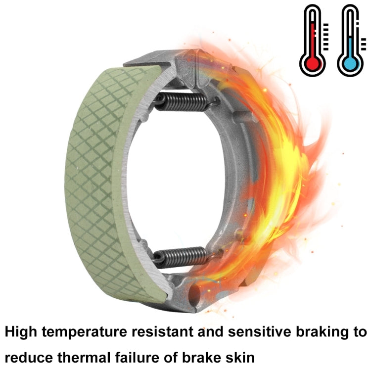 For Ninebot MAX G30 Electric Scooter Drum Brake Metal Brake Pads Rear Wheel Drum Brake(Green) - Accessories & Parts by PMc TechLife | Online Shopping South Africa | PMc TechLife | Buy Now Pay Later Mobicred