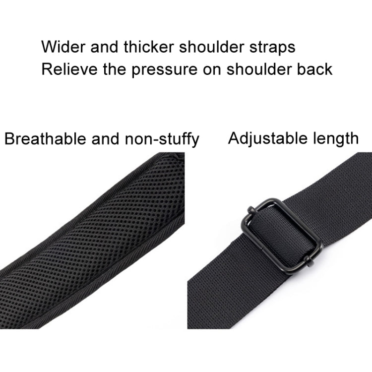 Cwatcun D121 Shoulder Crossbody Camera Bag Colorful Large Capacity Waterproof Digital Photography Bag, Color: Small Orange Red - free shipping - PMC TechLife - Order now!